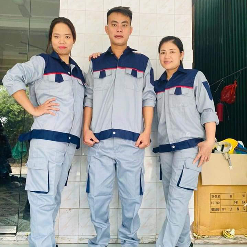 Áo đồng phục bảo hộ lao động tại Hà Tĩnh