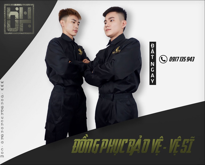 Đỗng phục vệ sĩ - Thiết kế của Đồng phục Hồng Hà