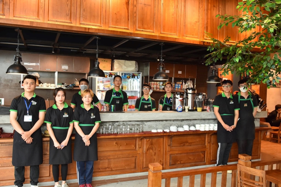 Đồng phục Aha Cafe