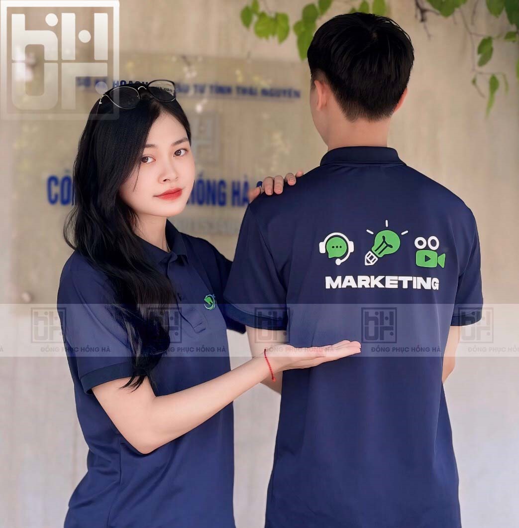 Đồng phục Polo Màu Tím Than