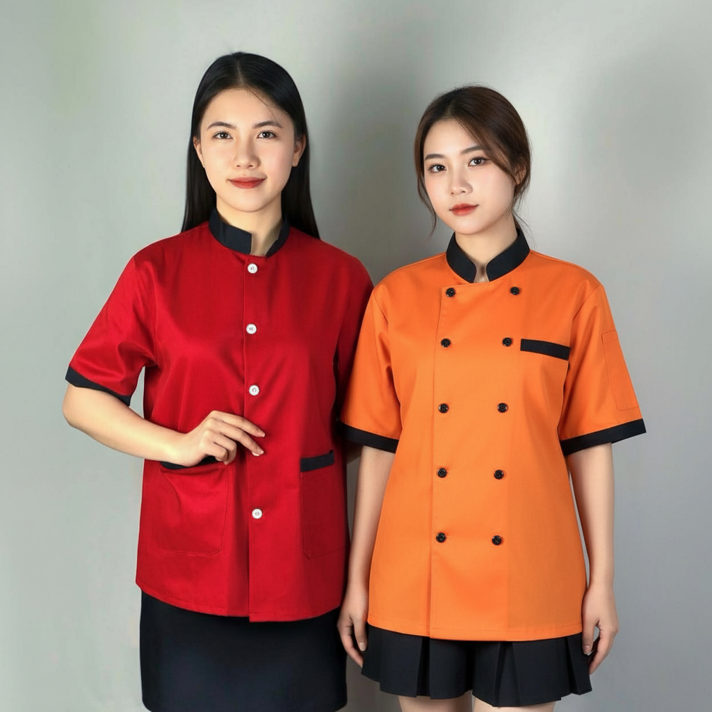 Chất liệu vải may đồng phục nhà hàng bền đẹp