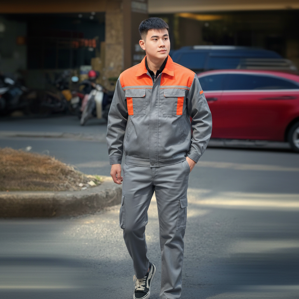 Mẫu đồng phục bảo hộ lao động tại Bắc Ninh