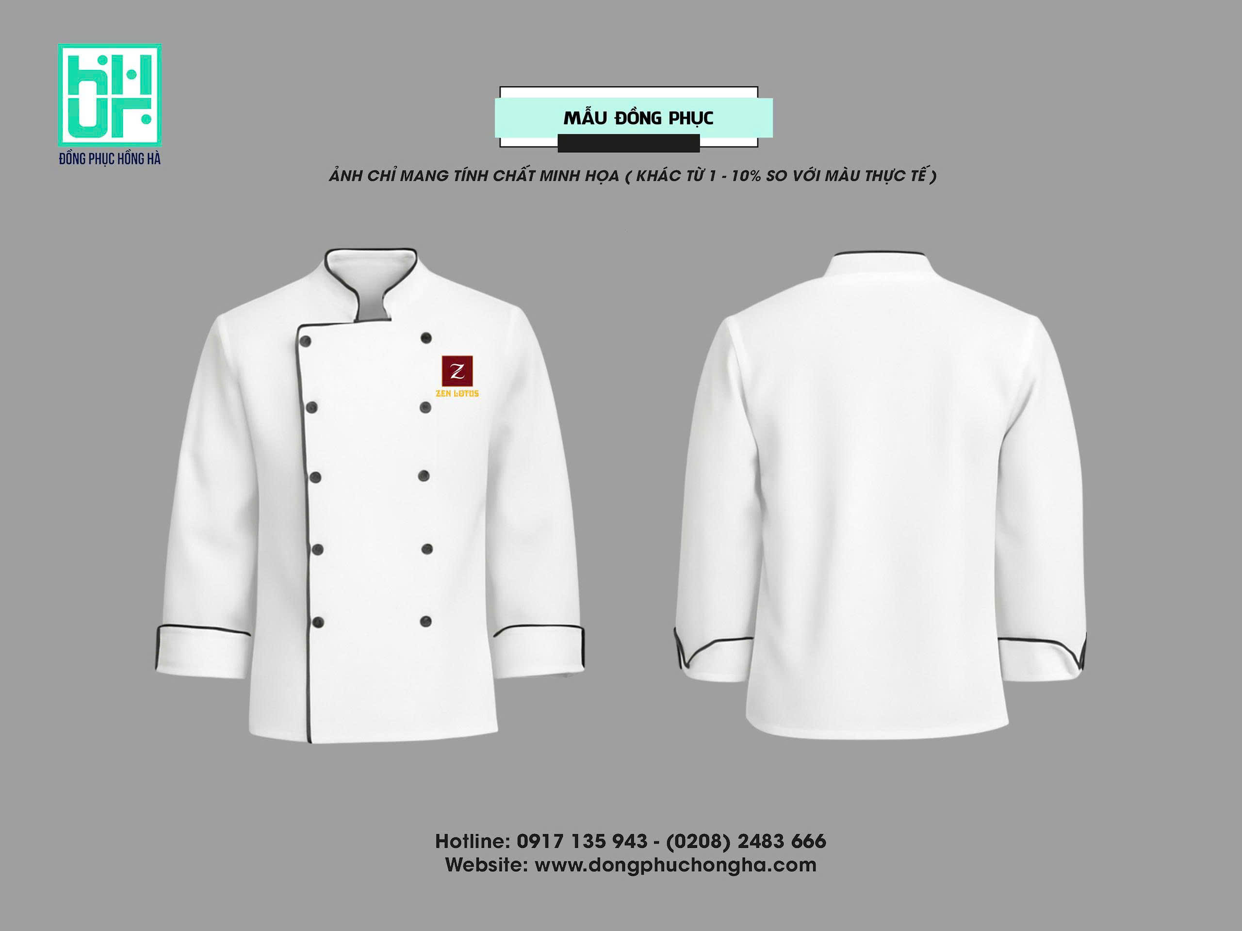 Thiết kế đồng phục nhà hàng