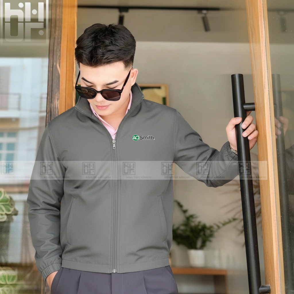 Áo khoác đồng phục sử dụng trong khu công nghiệp tại Bắc Ninh