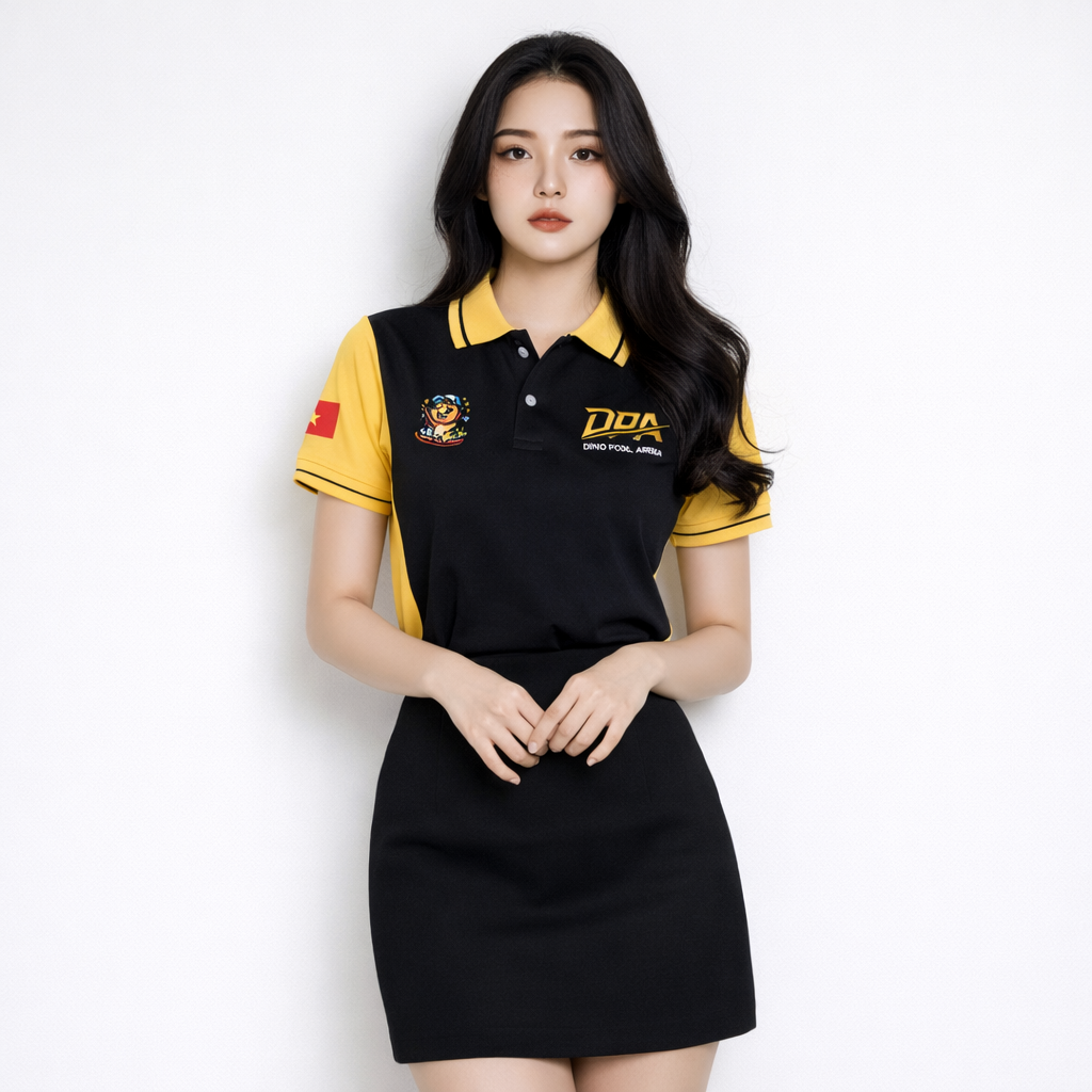 Áo polo đồng phục in logo thương hiệu