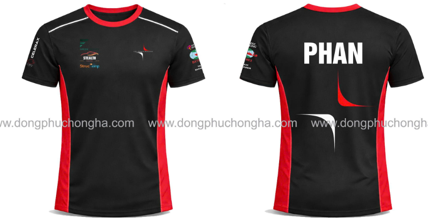 Mẫu áo thể thao đồng phục thiết kế hiện đại