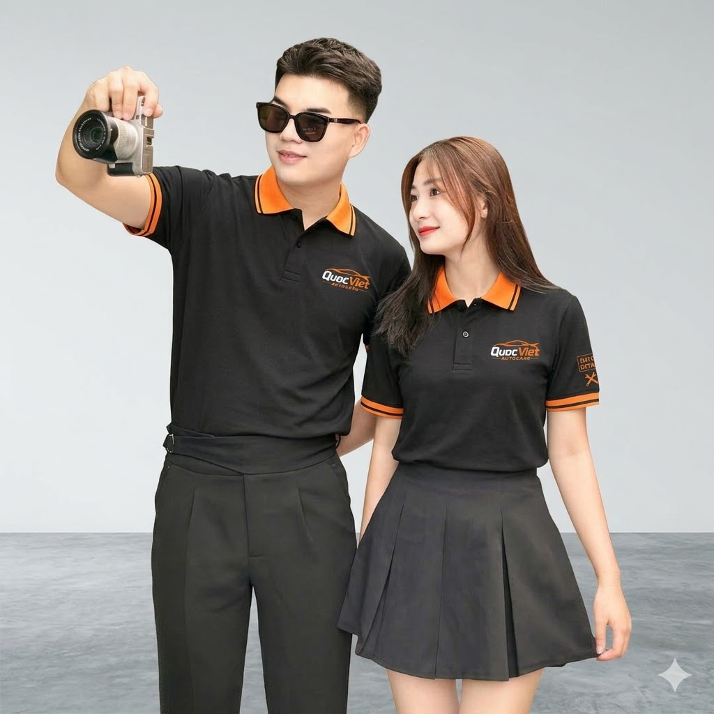 Tổng quan mẫu đồng phục Quoc Viet Autocare