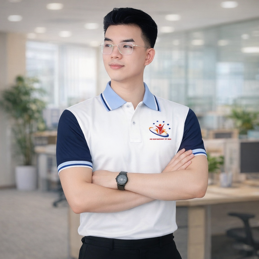 o thun polo in logo cho sự kiện chuyên nghiệp