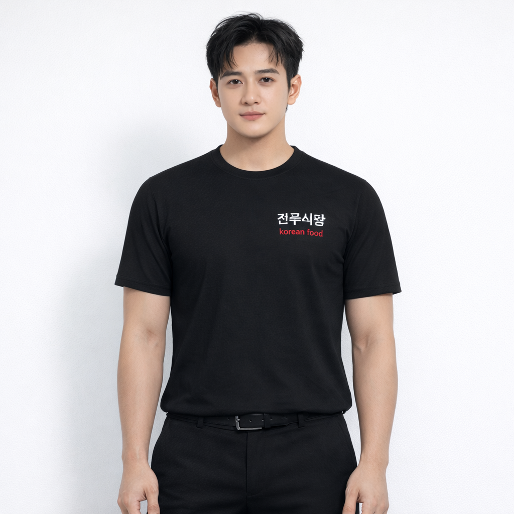 Áo thun đồng phục nhân viên phục vụ nhà hàng