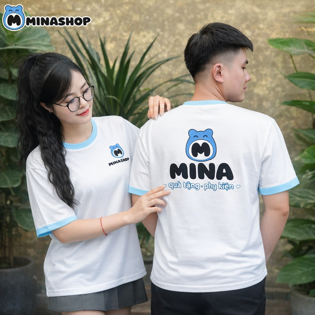 Nhân viên MINASHOP mặc đồng phục chuyên nghiệp