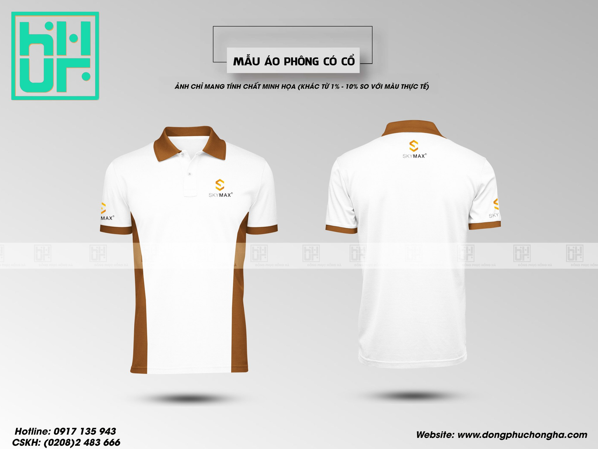 thiết kế áo thun đồng phục nhân viên văn phòng