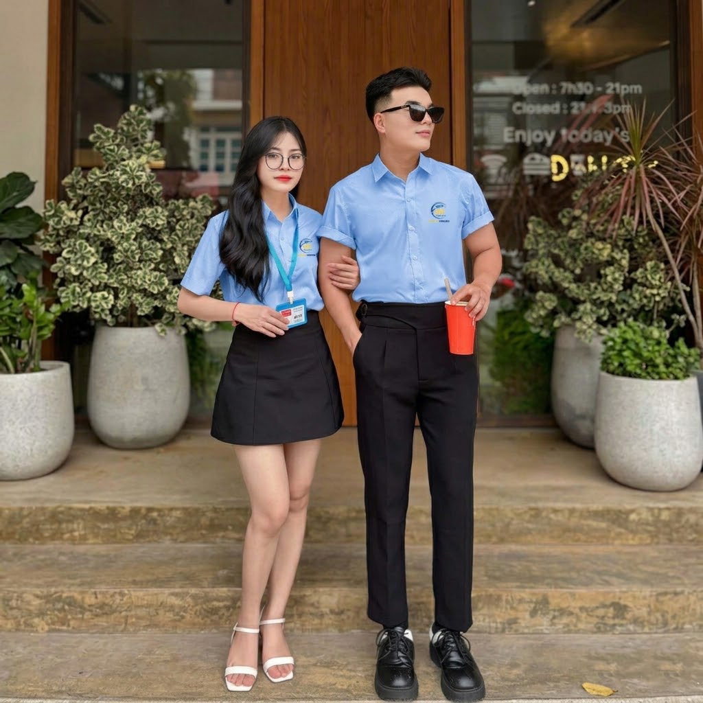 Đồng phục công sở sơ mi đẹp
