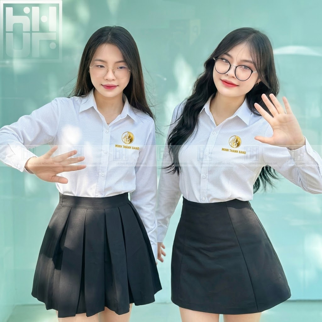 Áo sơ mi đồng phục công ty mùa hè