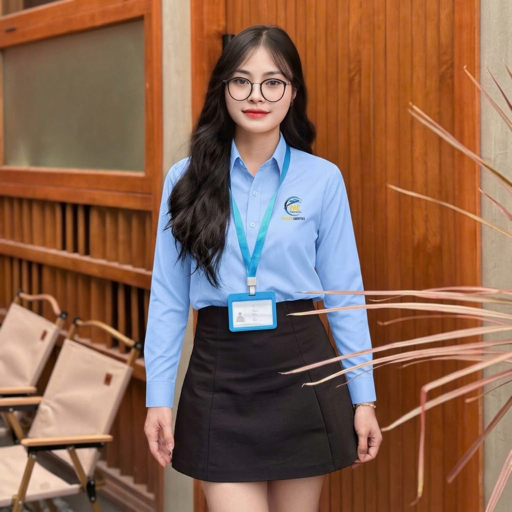 Áo sơ mi công sở thiết kế hiện đại