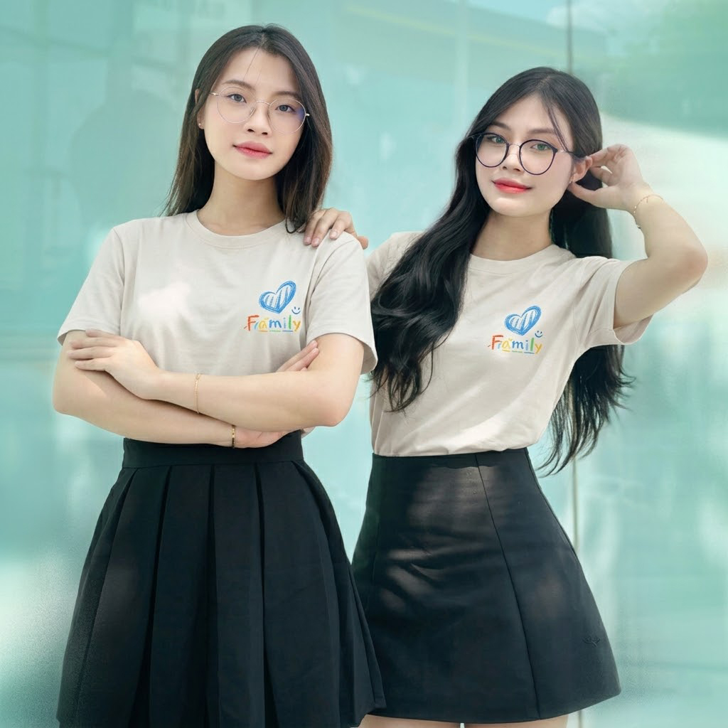 Áo thun đồng phục công ty mùa hè cao cấp