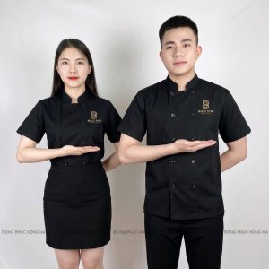 Đặt may áo bếp đồng phục nhà hàng đẹp chuyên nghiệp