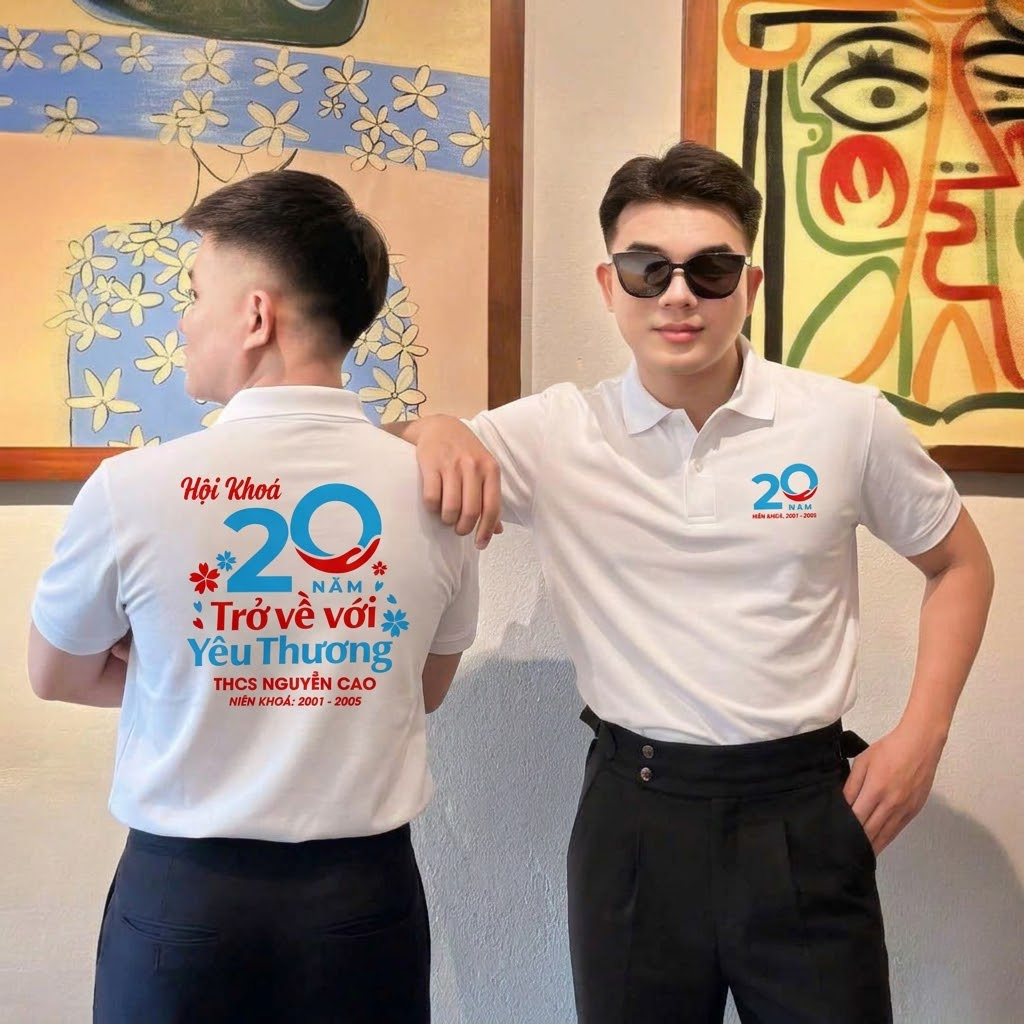 Đặt may áo họp lớp đẹp theo yêu cầu