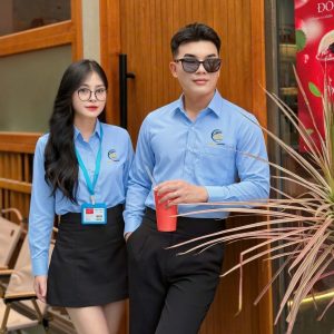 Đồng phục sơ mi công sở doanh nghiệp chuyên nghiệp