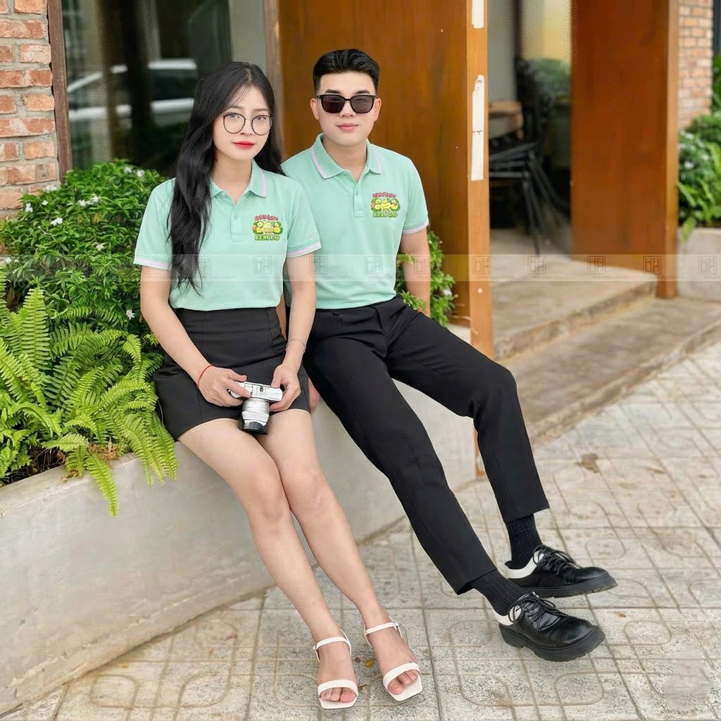 Áo polo đồng phục công ty in logo