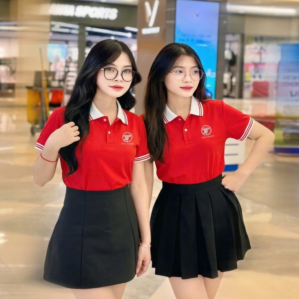 Áo thun đồng phục theo yêu cầu