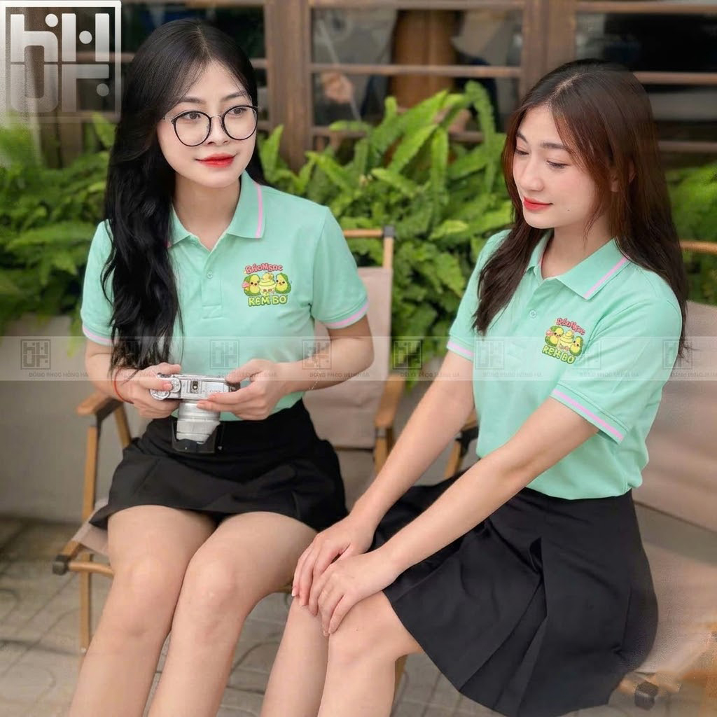 Mẫu áo đồng phục công ty đẹp hiện đại