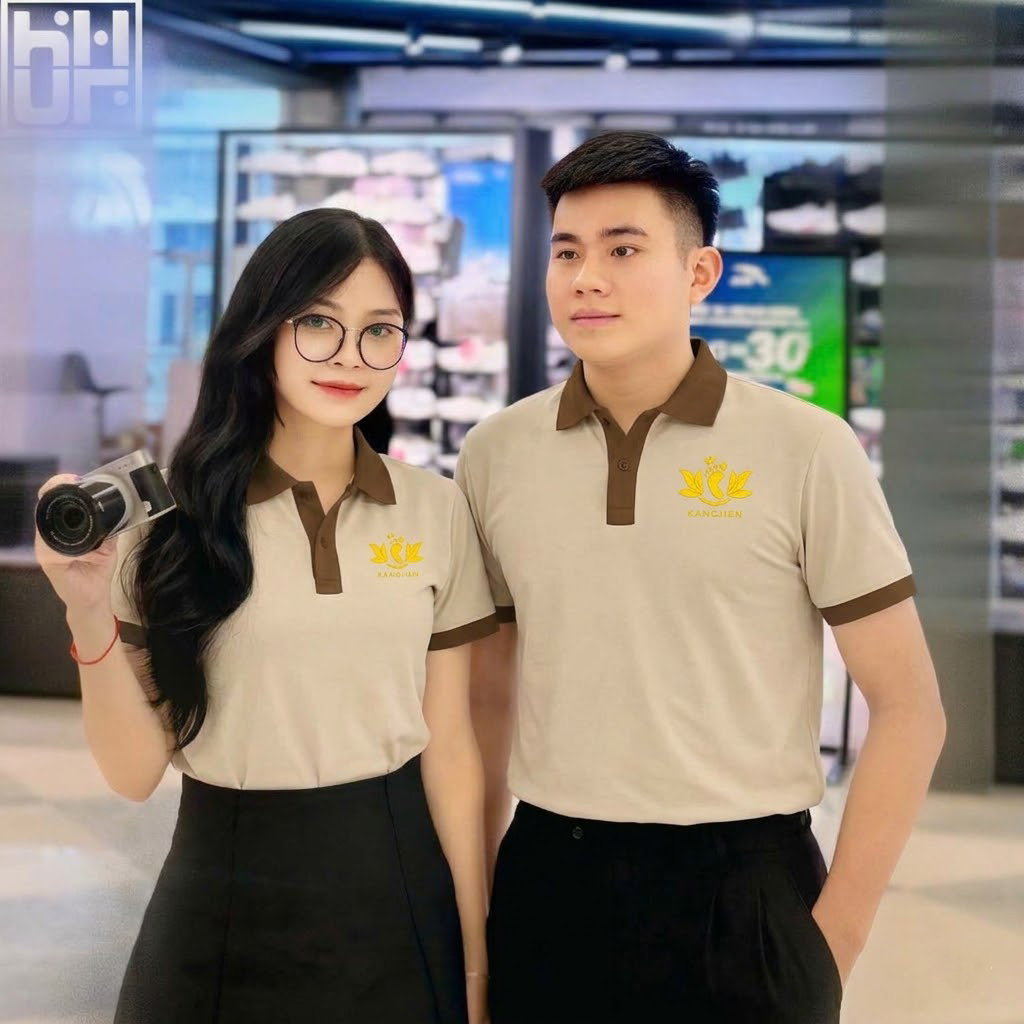 In áo đồng phục công ty đẹp chuyên nghiệp