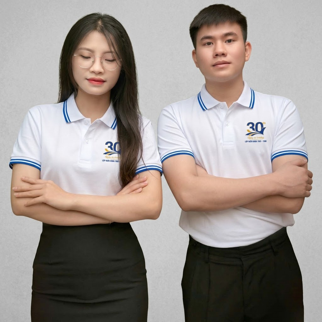 Áo polo họp lớp lịch sự