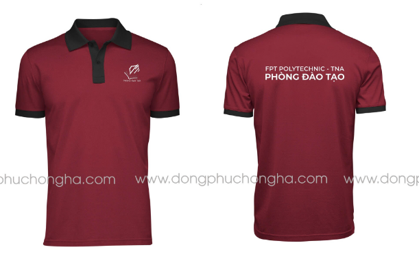Mẫu áo thun đồng phục công ty  đẹp