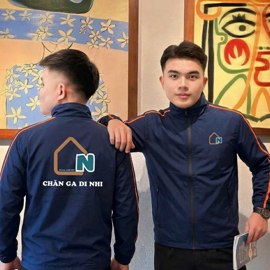 Mẫu áo khoác gió đồng phục