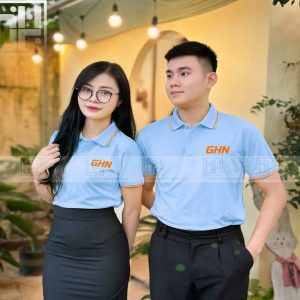 Mẫu áo polo đồng phục hiện đại