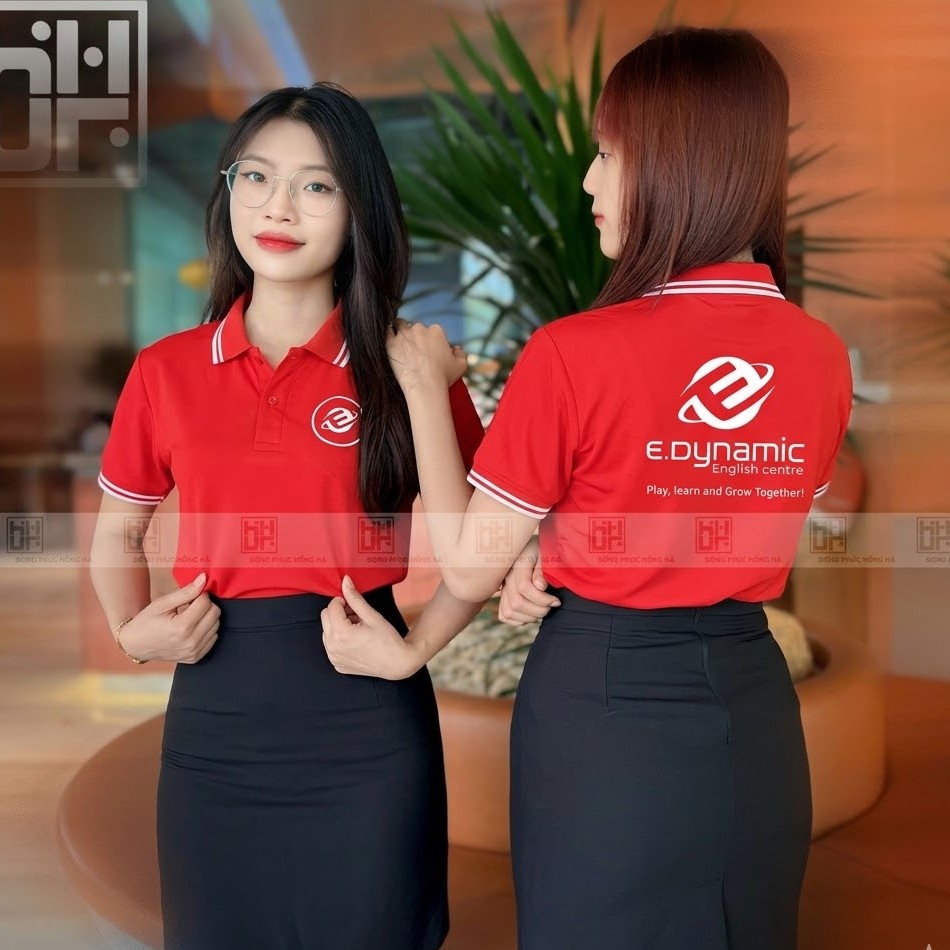 Đồng phục trung tâm Tiếng Anh