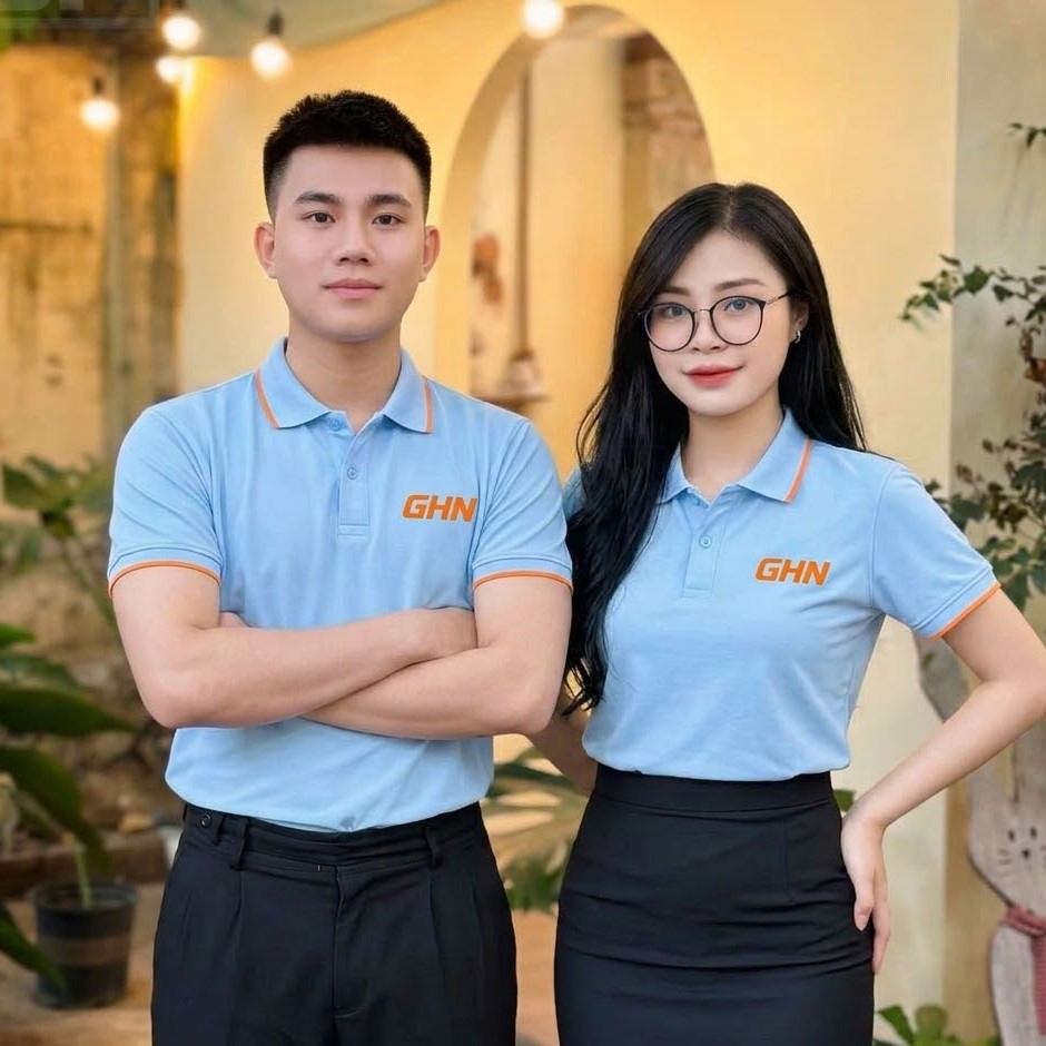                     Mẫu áo đồng phục GHN đẹp 2026