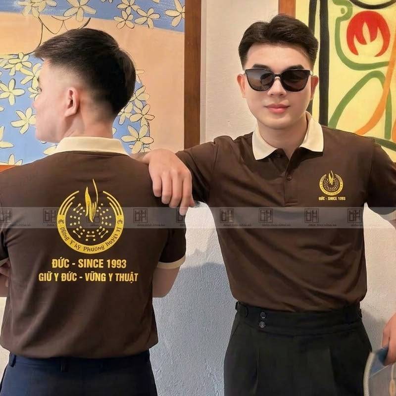 Mẫu áo Polo đồng phục công ty nam nữ 