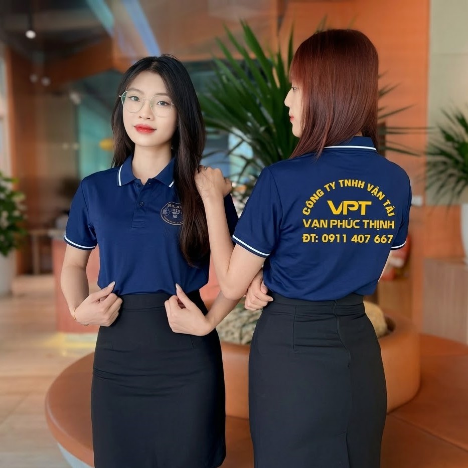 Mẫu áo polo đồng phục công ty đẹp 