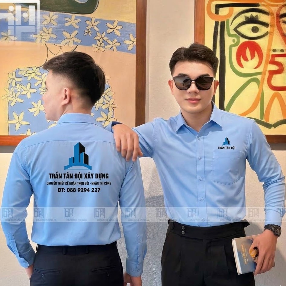                                     Áo sơ mi công sở thiết kế hiện đại
