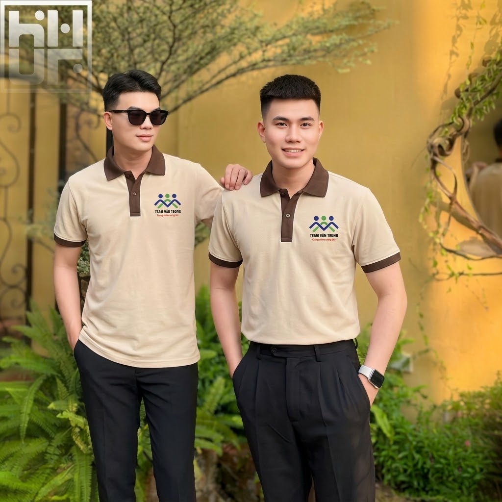 Mẫu áo polo đồng phục đẹp cho nhân viên công ty