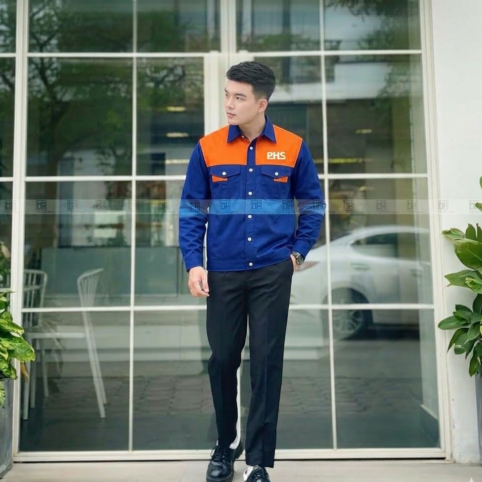 Mẫu Áo Đồng Phục Bảo Hộ PHS