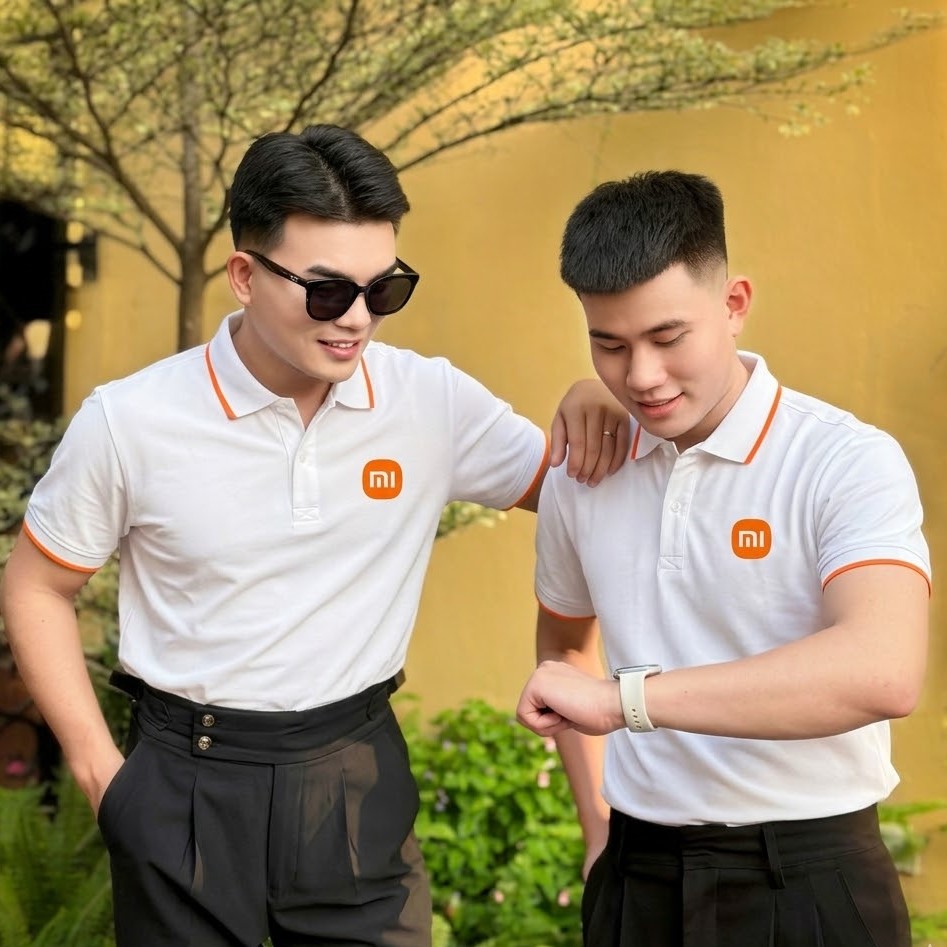 Mẫu áo đồng phục Xiaomi Việt nam