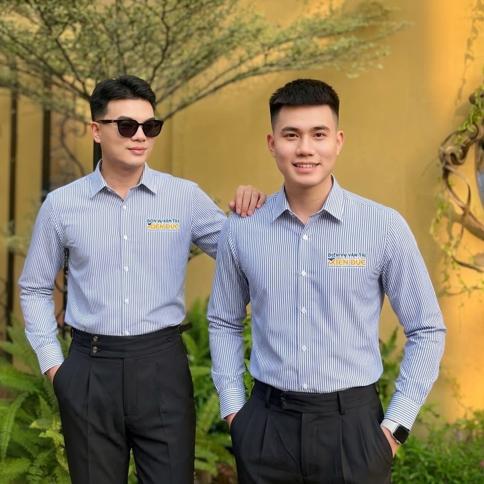 Mẫu áo sơ mi đồng phục đẹp