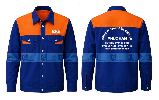 Mẫu thiết kế áo đồng phục bảo hộ