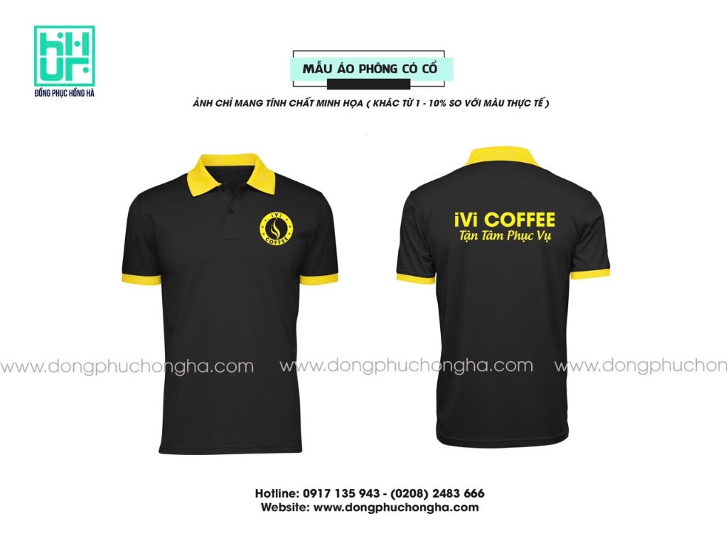 Mẫu thiết kế áo polo của Đồng Phục Hồng Hà