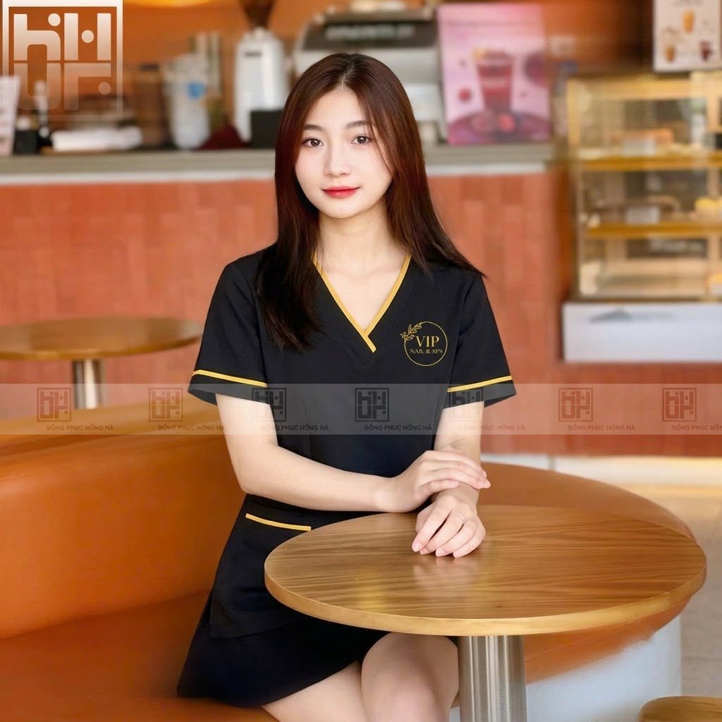 Mẫu áo đồng phục Spa đẹp