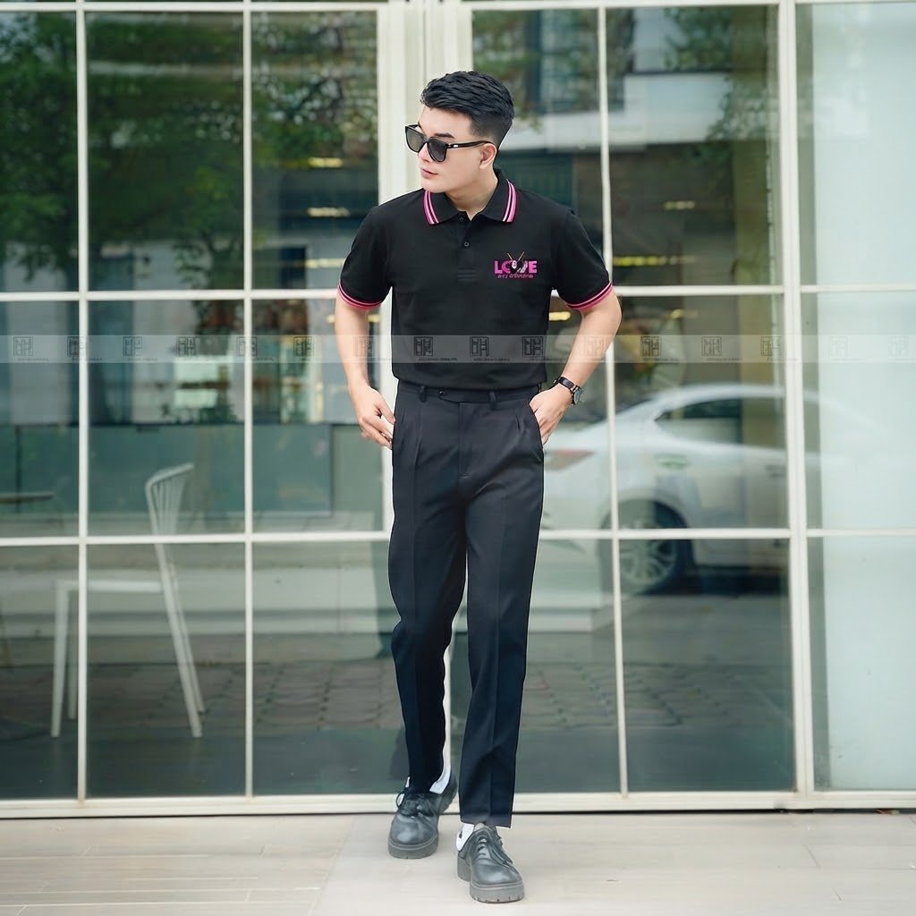 Mẫu áo polo đồng phục tại Hồng Hà 