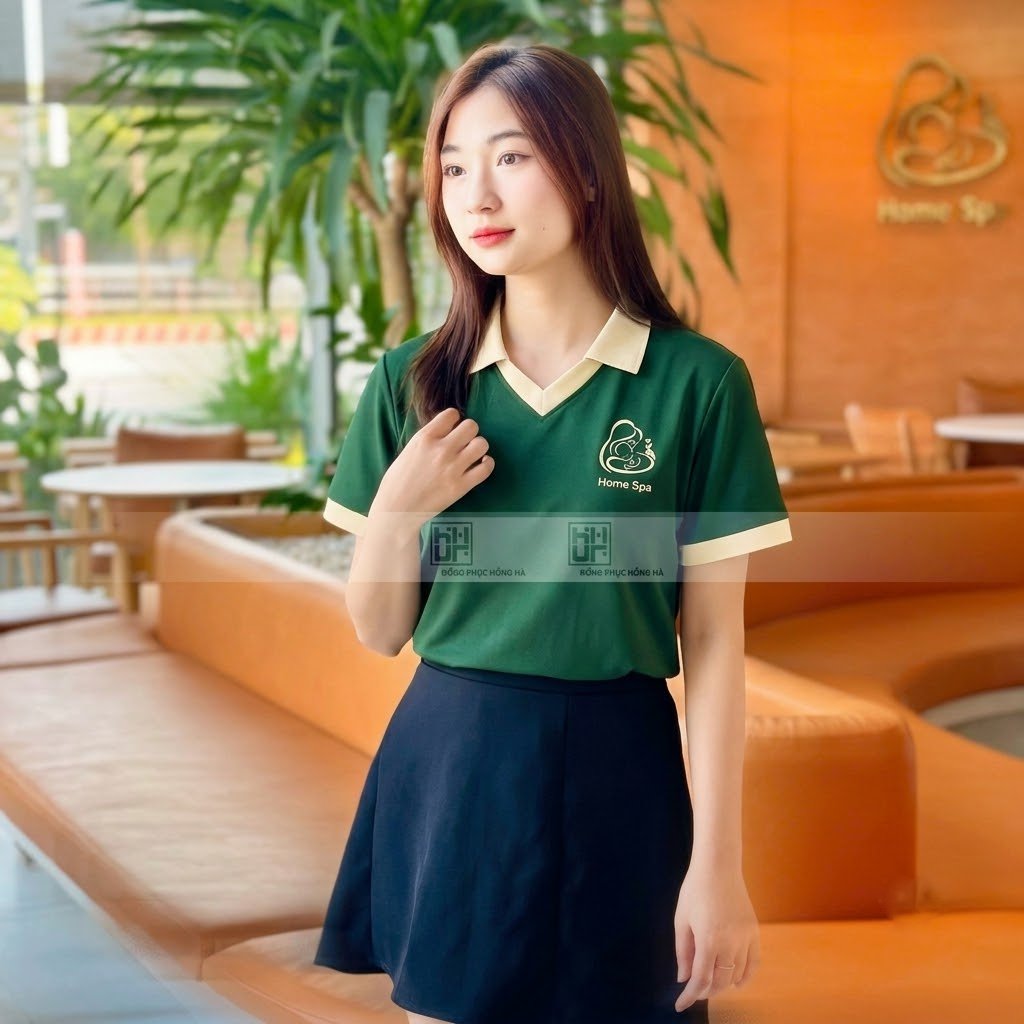 Mẫu áo trung tâm chăm sóc mẹ & bé