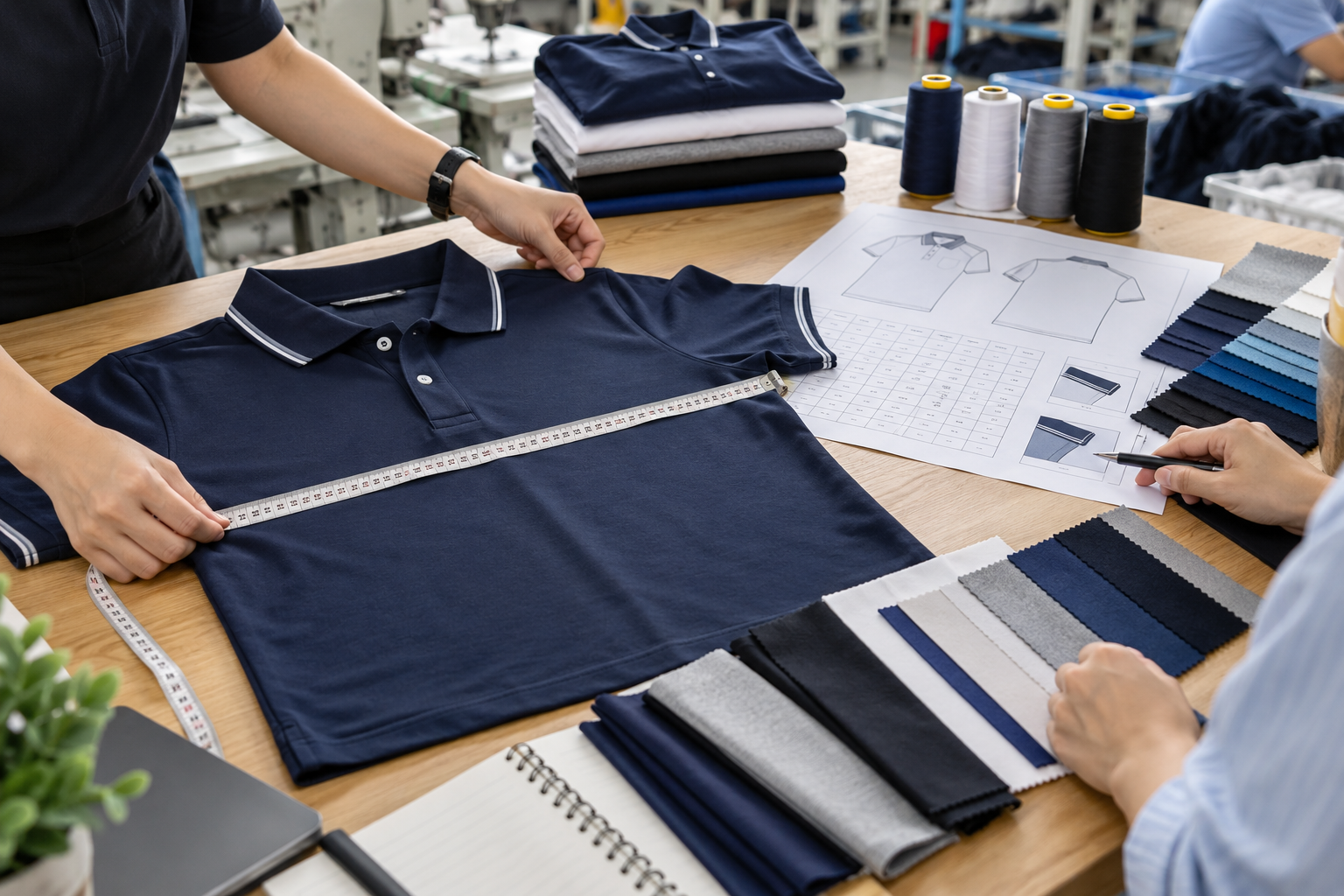 May đo size kích thước theo yêu cầu của khách