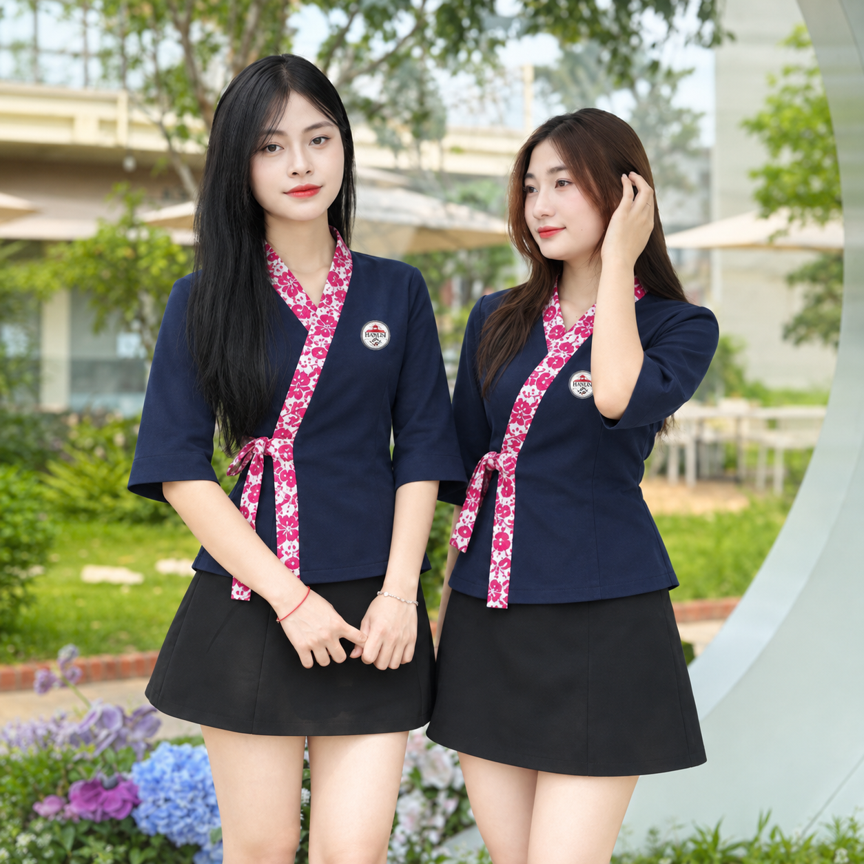 Mẫu áo nhà hàng Nhật Bản đẹp