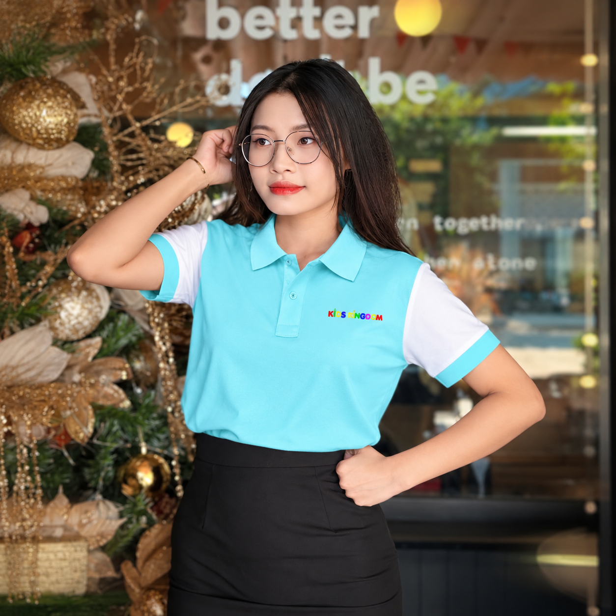 Mẫu áo polo hiện đại cho cả nam và nữ 