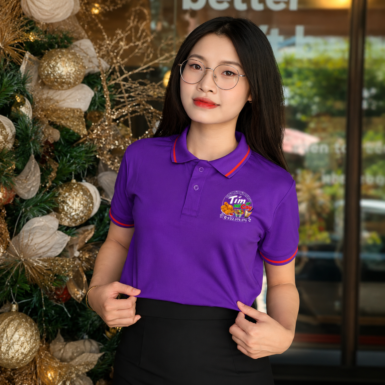 Màu sắc nổi bật, logo in sắc nét 