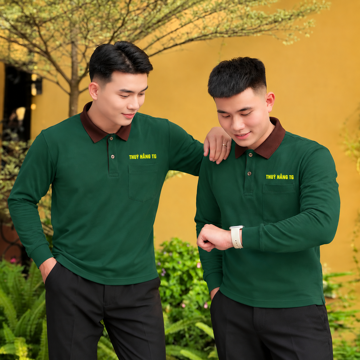 Đồng phục công ty cuối năm giúp doanh nghiệp xây dựng hình ảnh thương hiệu chuyên nghiệp