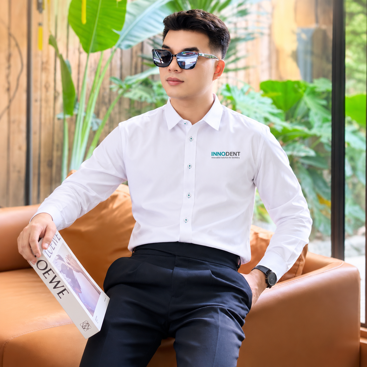 Áo sơ mi đồng phục công ty INNODENT